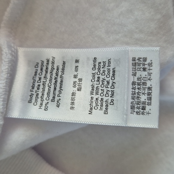 DKNY Women's White Graphic Sweatshirt, size XL - Picture 7 of 12